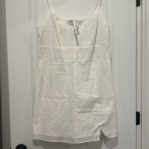 Abercrombie & Fitch White Mini Dress